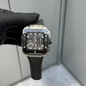best replica luxury Hublot watches Men’s high quality imitation Square Bang Unico 1070136255